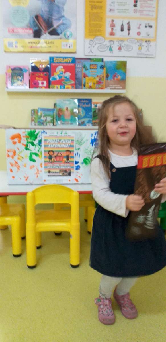 DJEČJI VRTIĆ VELIKA GORICA U HUMANITARNOJ AKCIJI <br>
„PRUŽI RUKU SIROMAHU“